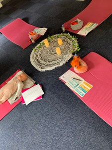 A photo showing a class setup